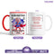 Personalized Supergirl Baby Mug – Custom Name, Photo & Mom’s Message – “The Crib Crusader” Design
